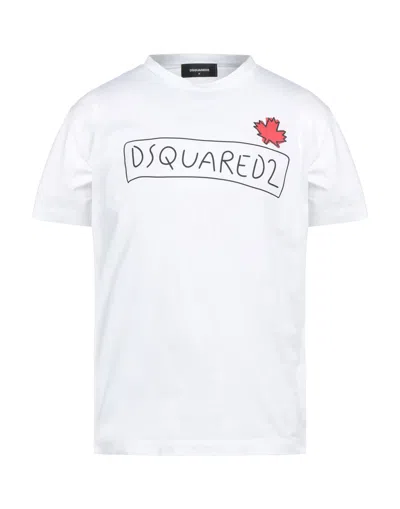 Dsquared2 T-shirts In White