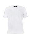 Dsquared2 Man T-shirt White Size Xxl Cotton In White