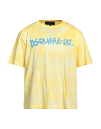 Dsquared2 T-shirts In Yellow