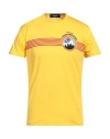 Dsquared2 Man T-shirt Yellow Size Xxl Cotton
