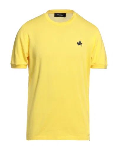 Dsquared2 T-shirts In Yellow