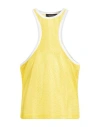 Dsquared2 Man Tank Top Yellow Size M Polyester In Multi