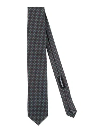 Dsquared2 Man Ties & Bow Ties Brown Size - Silk