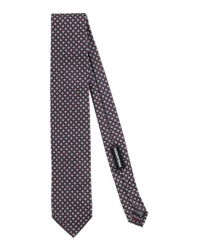 Dsquared2 Man Ties & Bow Ties Red Size - Silk