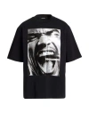 Dsquared2 Man T-shirt Black Size L Cotton