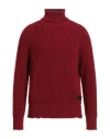 Dsquared2 Man Turtleneck Red Size L Wool