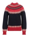 Dsquared2 Intarsia-knit Design Jumper In Red