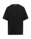 Dsquared2 Man Undershirt Black Size L Cotton, Elastane