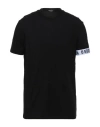 Dsquared2 Crewneck Short-sleeved T-shirt In Black