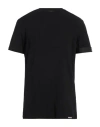 Dsquared2 Icon Band Crewneck T-shirt In Black