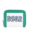 Dsquared2 Man Wallet White Size - Leather In White