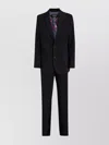 Dsquared2 Manhattan Slouch Suit Wool Blend In Black