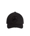Dsquared2 D2 Leaf Cotton Baseball Cap In Black