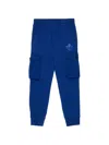 Dsquared2 Maple-leaf Cargo Trousers In Blue