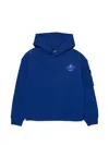 Dsquared2 Maple Leaf Hooded Sweatshirt In Blue