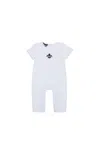 Dsquared2 Maple Leaf Jumpsuit In White