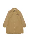 Dsquared2 메이플 리프 셔츠 드레스 In Neutral