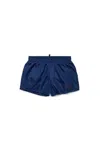 Dsquared2 Shorts Con Maple Leaf In Blue