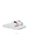 Dsquared2 Maple Leaf Slides In White