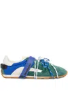 Dsquared2 Maple Leaf Strap Sneakers In Multi