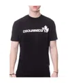 Dsquared2 Maple Logo-print T-shirt In Black