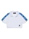 Dsquared2 Maple-motif Polo Shirt In White