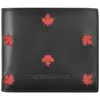 Dsquared2 Maple Trifold Wallet Black In Black