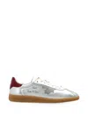 Dsquared2 Maple-leaf Sneakers In Silver