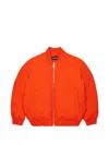 Dsquared2 Maple-leaf-print Bomber Jacket In Red