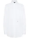 Dsquared2 Maxi Dean Shirt In White