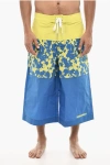 Dsquared2 Maxi Swim Shorts With Floral Print