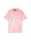Dsquared2 Mc Logo Slouch Fit T-shirt In Pink