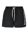 Dsquared2 Medium And Long Boxer Swimsuit In Black