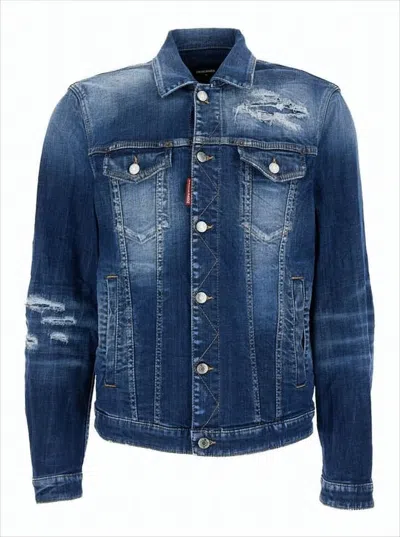 Dsquared2 Medium Blue Denim Jacket