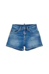 Dsquared2 Denim Shorts In Blue