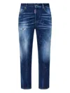 Dsquared2 Medium Easy Red Spots Boston In Blue