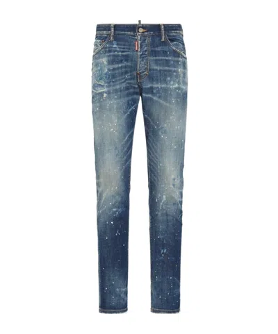 Dsquared2 Medium Galaxy Wash Cool Guy Jeans In Blue