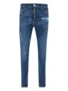 Dsquared2 Medium Perfecto Wash Cool Guy Jeans In Faded Blue In Blue