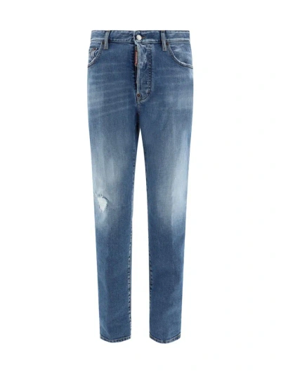 Dsquared2 Medium Preppy Wash Cool Guy Jeans In Blue