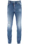 Dsquared2 Man Jeans Blue Size 34 Cotton, Elastane In Blue
