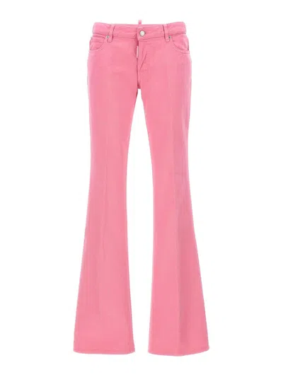DSQUARED2 MEDIUM WAIST FLARE JEANS