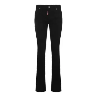 Dsquared2 Medium Waist Flare Twiggy Jeans In Default Title