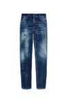 Dsquared2 Medium Waist Jennifer Jeans In Blue