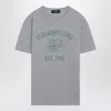 Dsquared2 Grey Mélange T-shirt With Logo Print In Gray