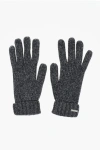 Dsquared2 Melange Wool Blend Gloves