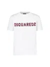 Dsquared2 Cool Football Crew Cotton T-shirt In Animal Print