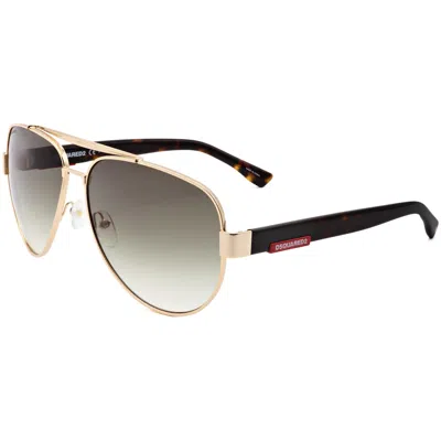 Dsquared2 Men's 62 Mm Green Sunglasses