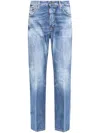 Dsquared2 Men's 642 Denim Cotton Jeans In Clear Blue