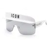 Dsquared2 Men's 99mm White Sunglasses In White