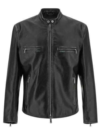 DSQUARED2 DSQUARED2 MEN'S BAD BOY BIKER JACKET